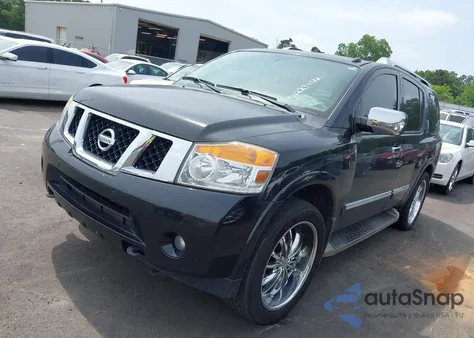 2013 Nissan Armada Platinum from USA, damaged, VIN 5N1BA0NE3DN600333